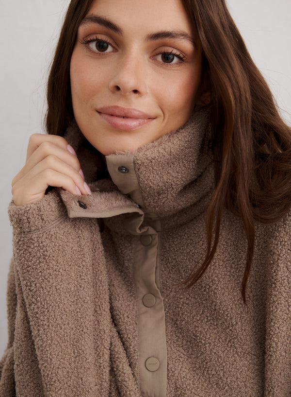 Espresso Fleece Komfort Tröja